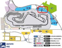 motogp Karten BUS Parking A <br /> Motorrad Grand Prix Katalonien <br /> Circuit de Barcelona-Catalunya Montmelo