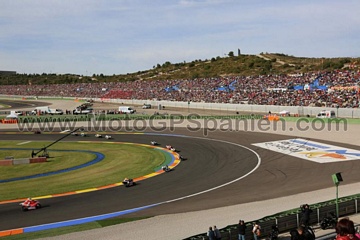 Tribüne Gelb <br />MotoGP Valencia - Cheste