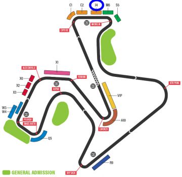 Tribünenkarten Moto GP Jerez <br /> Tickets Tribüne J4