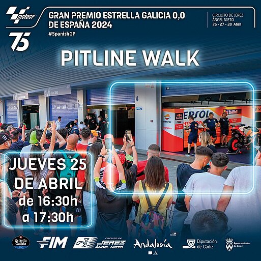 Pitlane Walk DONNERSTAG Circuit de Jerez-Angel Nieto