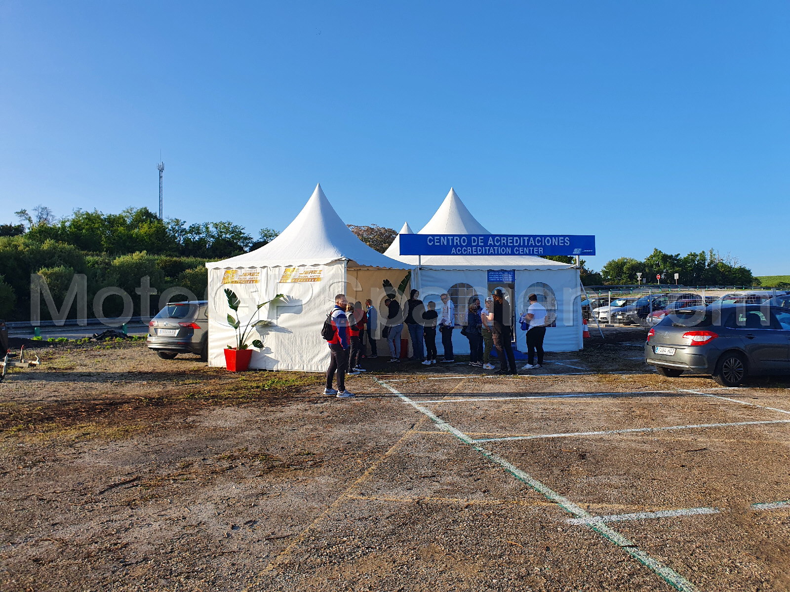 Accreditationszentrum am Circuit de Jerez-Angel Nieto