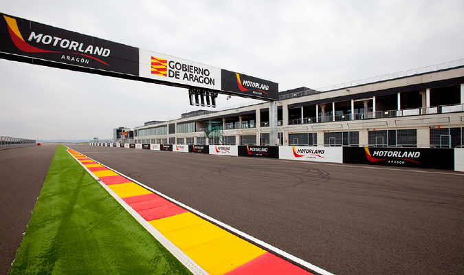Superbikes Aragón Bild